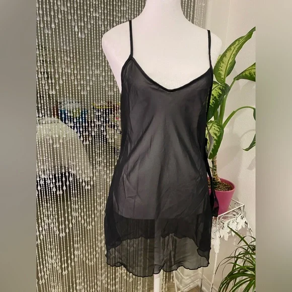 SHIRLEY OF HOLLYWOOD SHEER BABYDOLL NWT - Picture 5 of 5